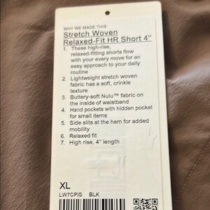 Lululemon
Stretch Woven Relaxed-Fit HR Shorts
4”